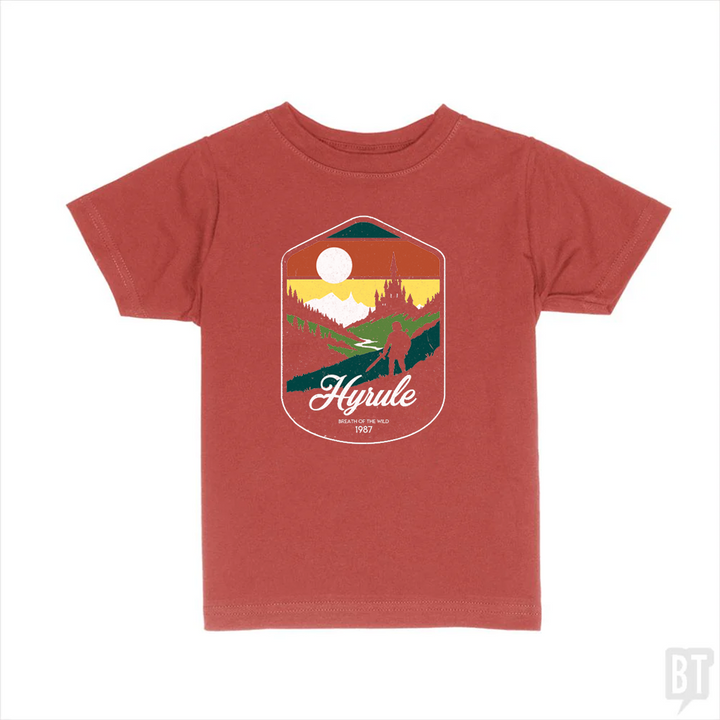 Visit Hyrule Kids Shirt