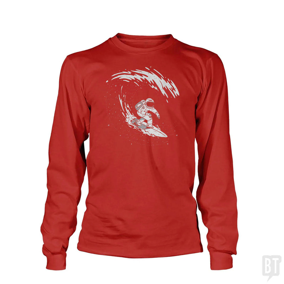 Astronaut Surfer Long Sleeve