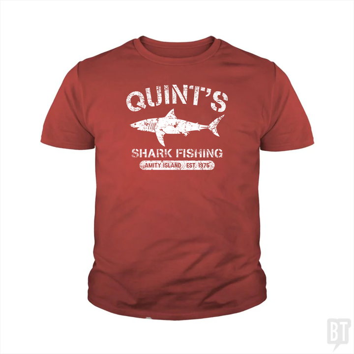 Quint's Shark Fishing Kids Shirt