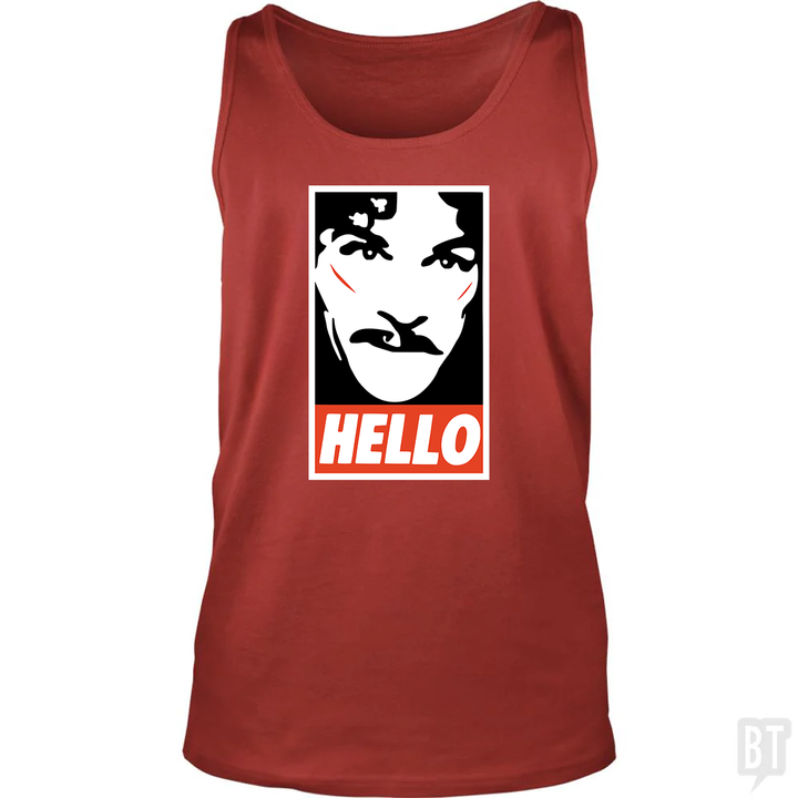 Hello Tank Top