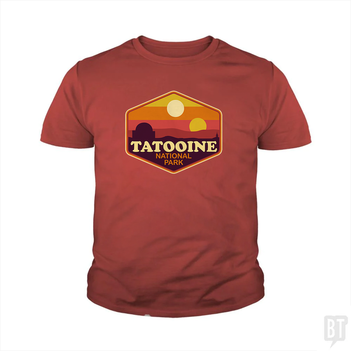 Tatooine National Park Kids Shirt