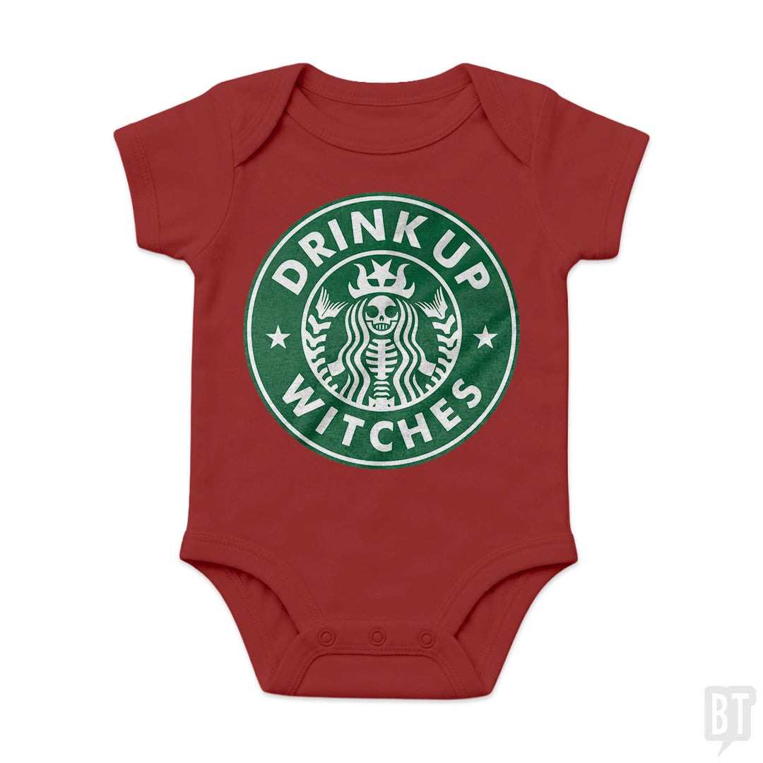 Drink Up Witches Baby One-Piece