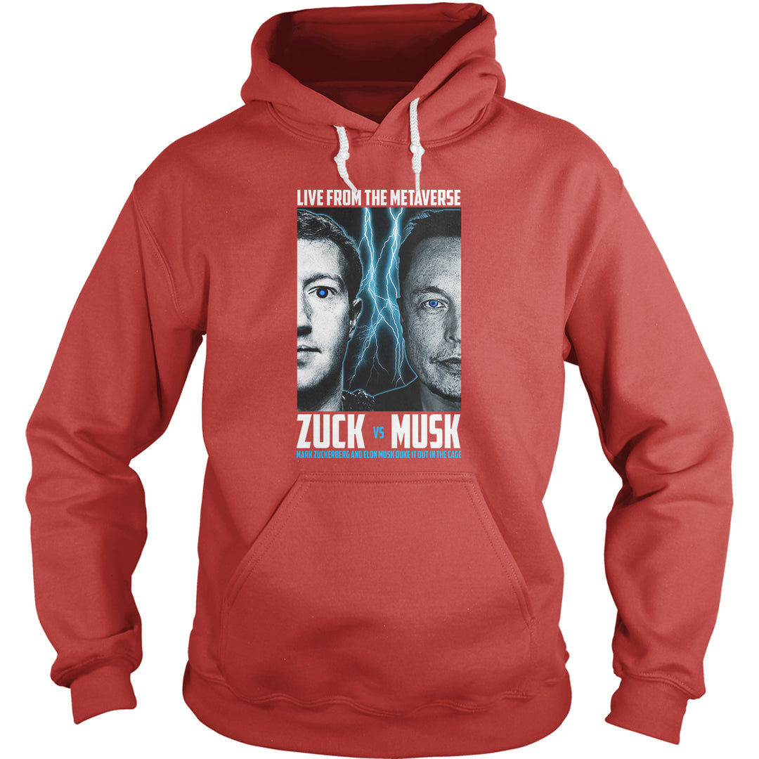 Zuck vs Musk Live From The Metaverse Hoodie