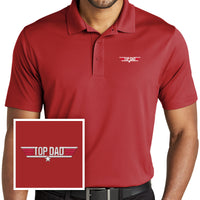 Load image into Gallery viewer, Top Dad Performance Polo Shirt
