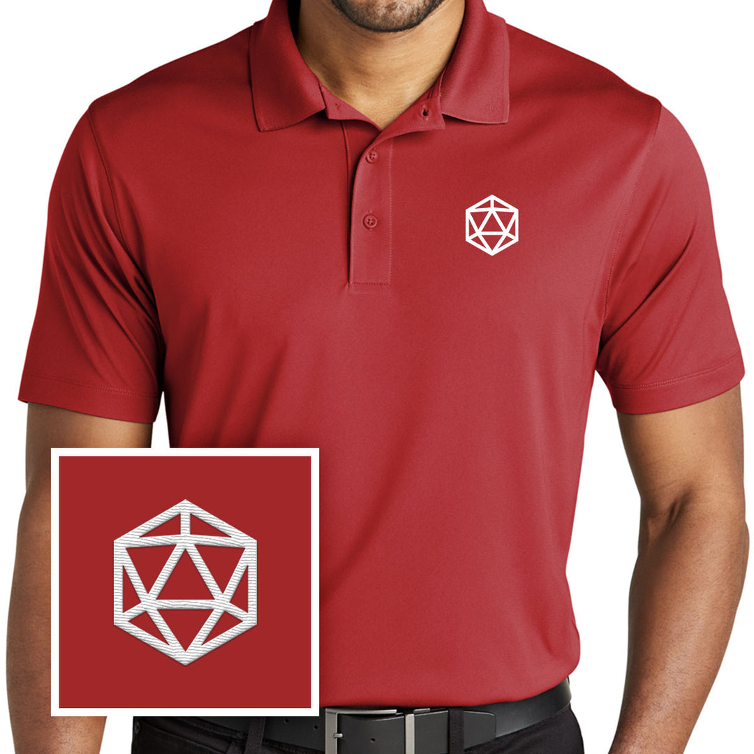 D&D Dice Polo Shirt