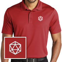 Load image into Gallery viewer, D&amp;D Dice Performance Polo Shirt
