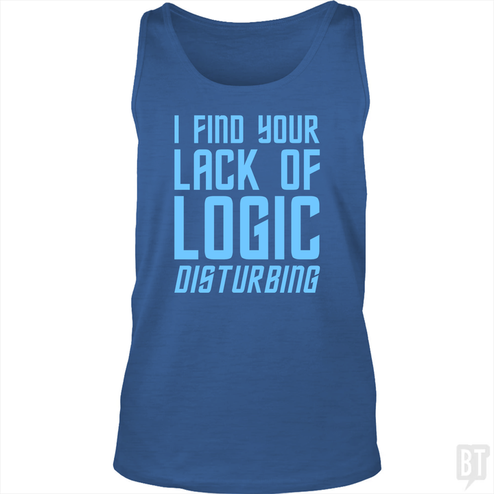 Lack Of Logic Tank Top