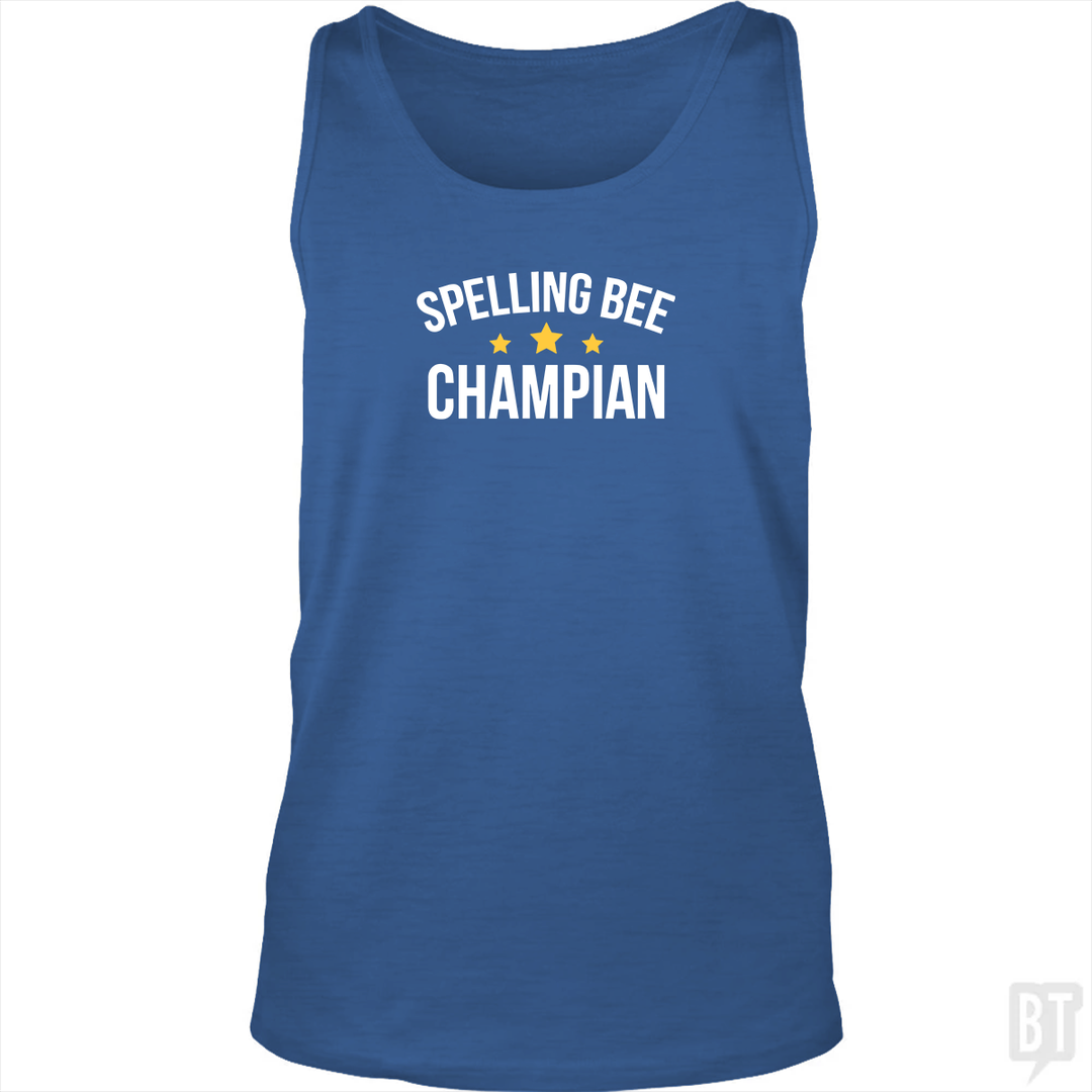 Spelling Bee Champion Tank Top