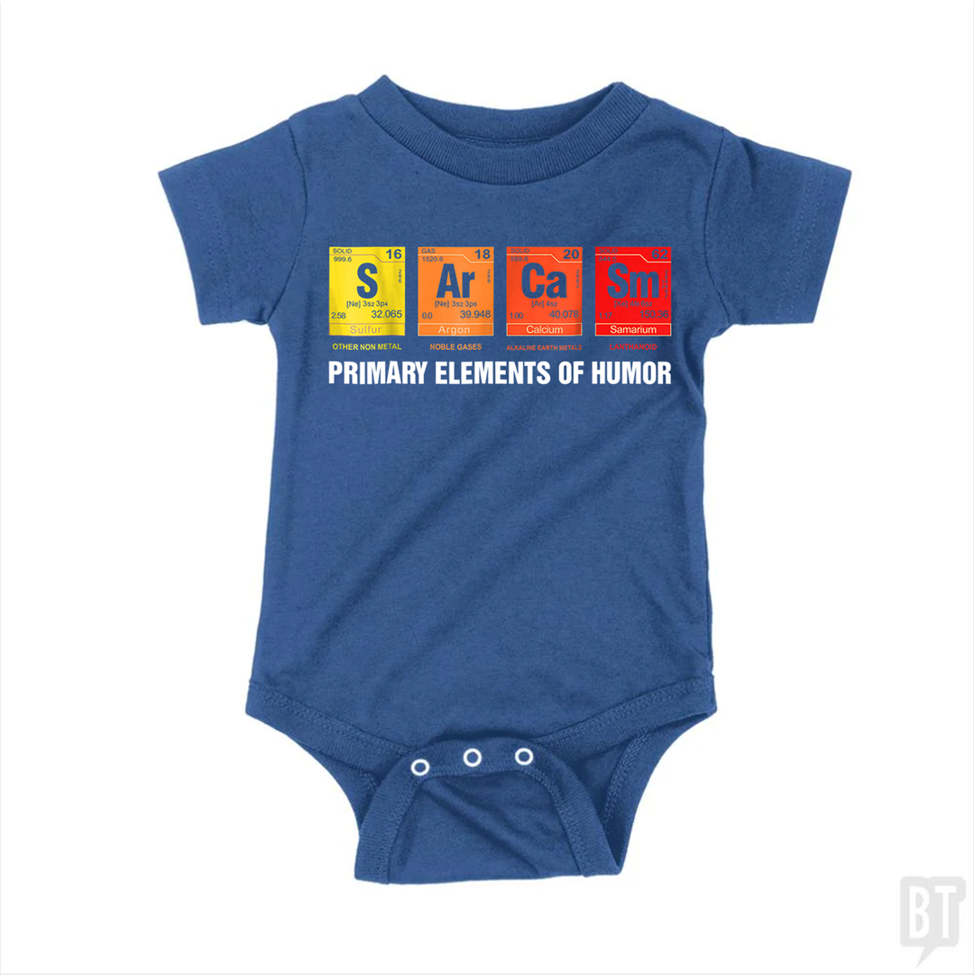 Funny Chemistry Science Baby One-Piece