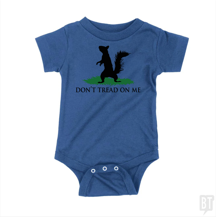 Don't Tread On Me - Squirrel Baby One-Piece