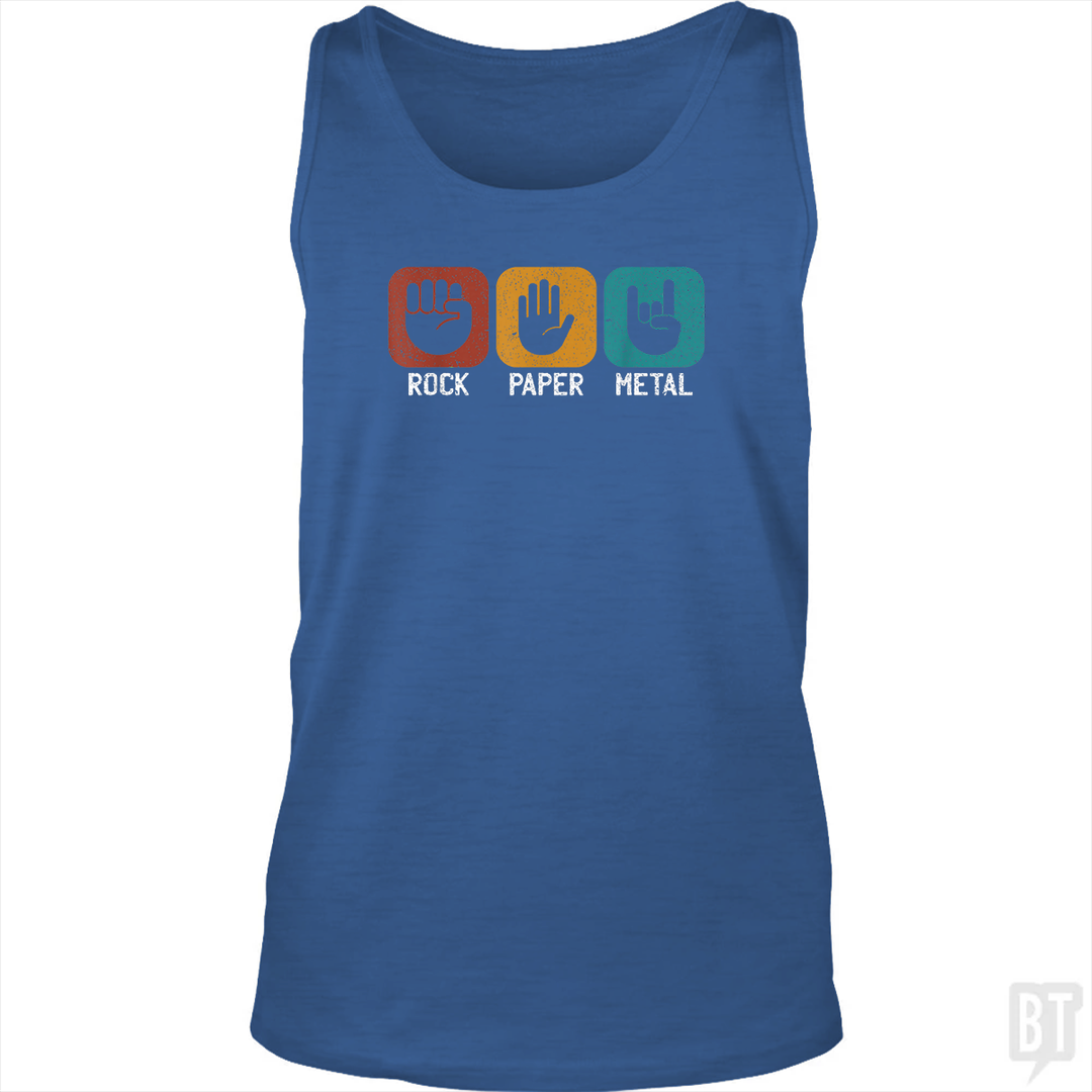 Rock Paper Metal Tank Top