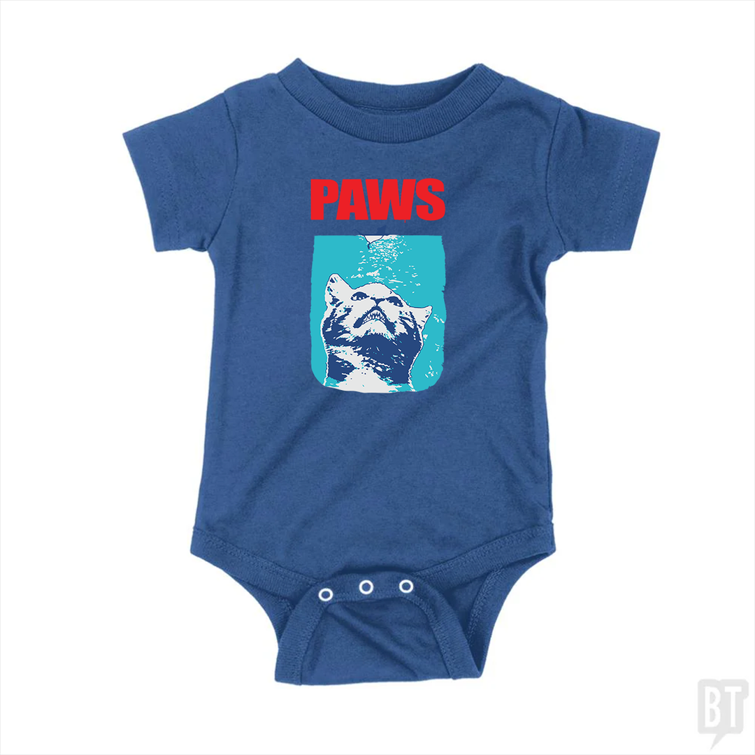 Paws Parody Baby One-Piece