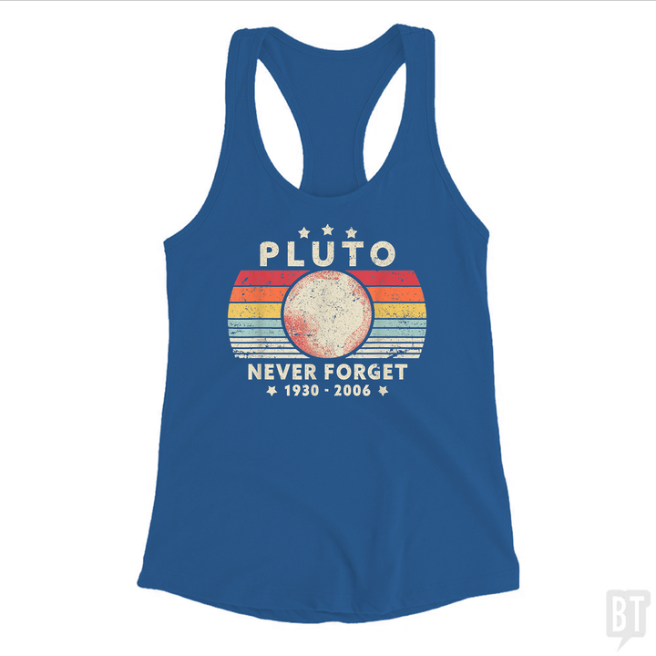 Never Forget Pluto Tank Top
