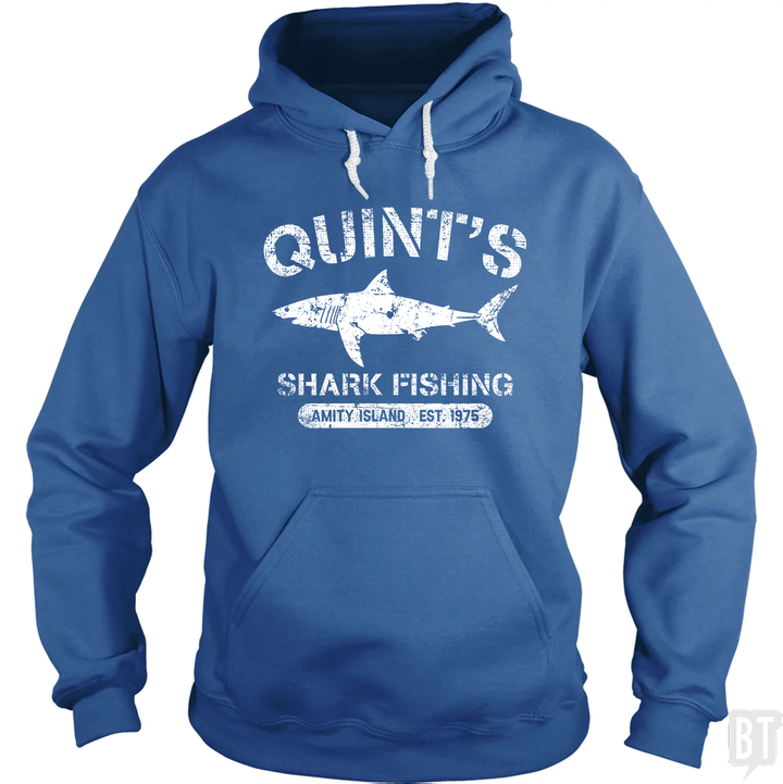 Quint's Shark Fishing Hoodie