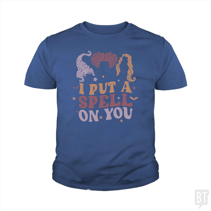 I Put A Spell On You Kids Shirt