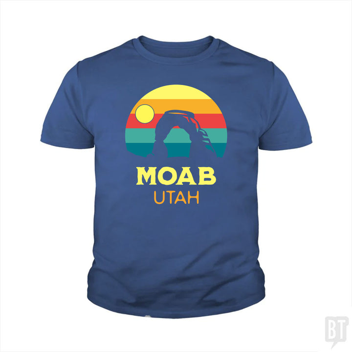 Moab Utah Kids Shirt