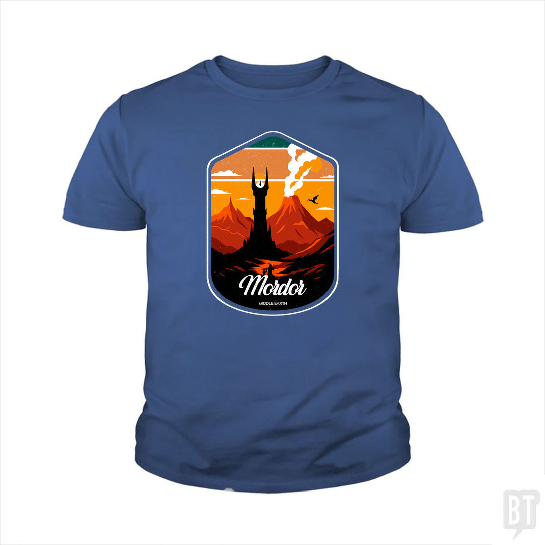 Visit Mordor Kids Shirt