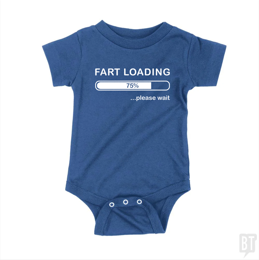 Fart Loading Baby One-Piece