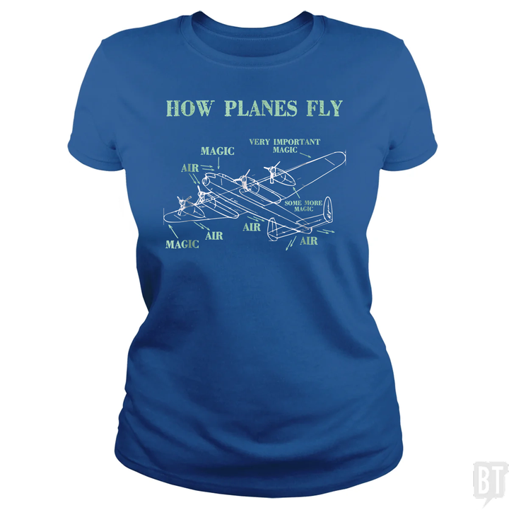 How Planes Fly Funny Aerospace Engineer Pilot