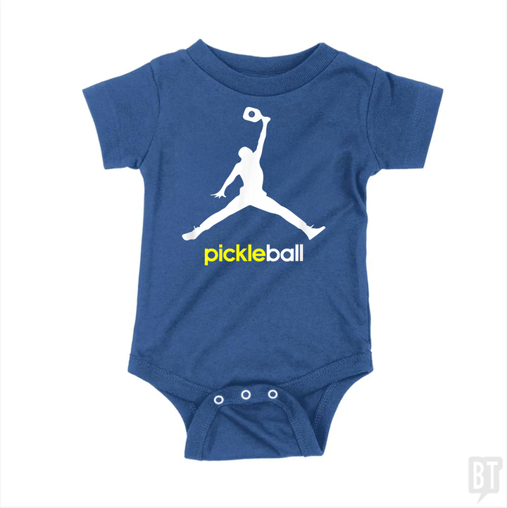 Funny Pickleball Baby One-Piece
