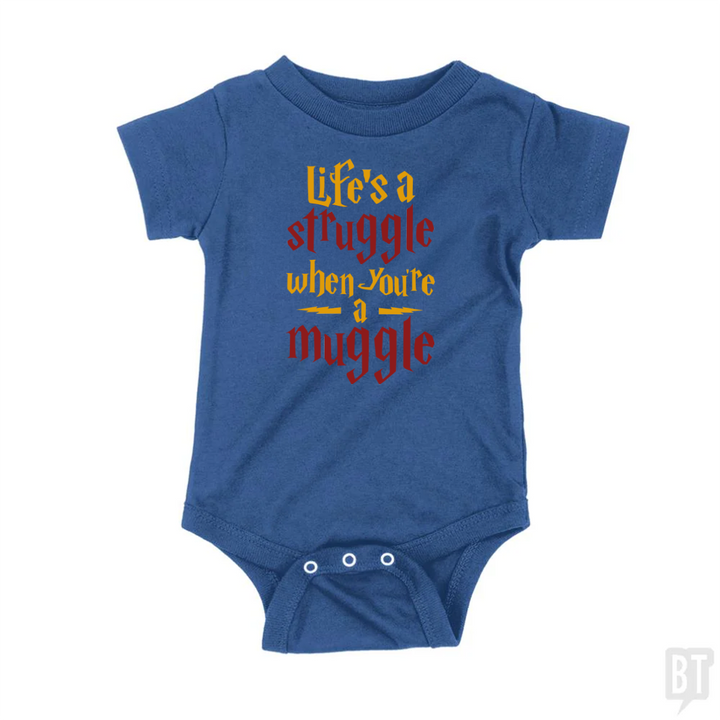 Muggle Struggle Baby One-Piece