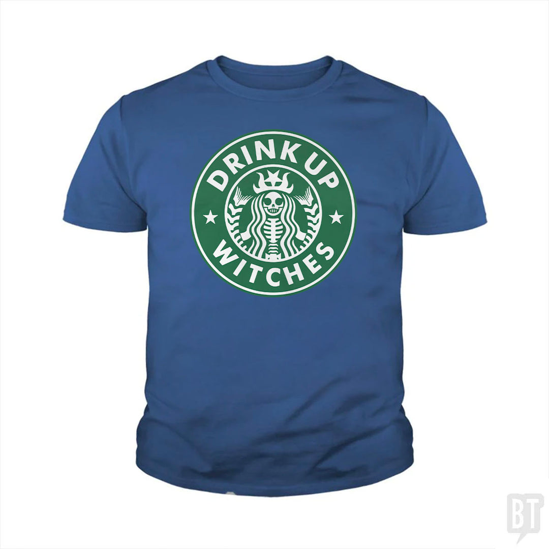 Drink Up Witches Kids Shirt