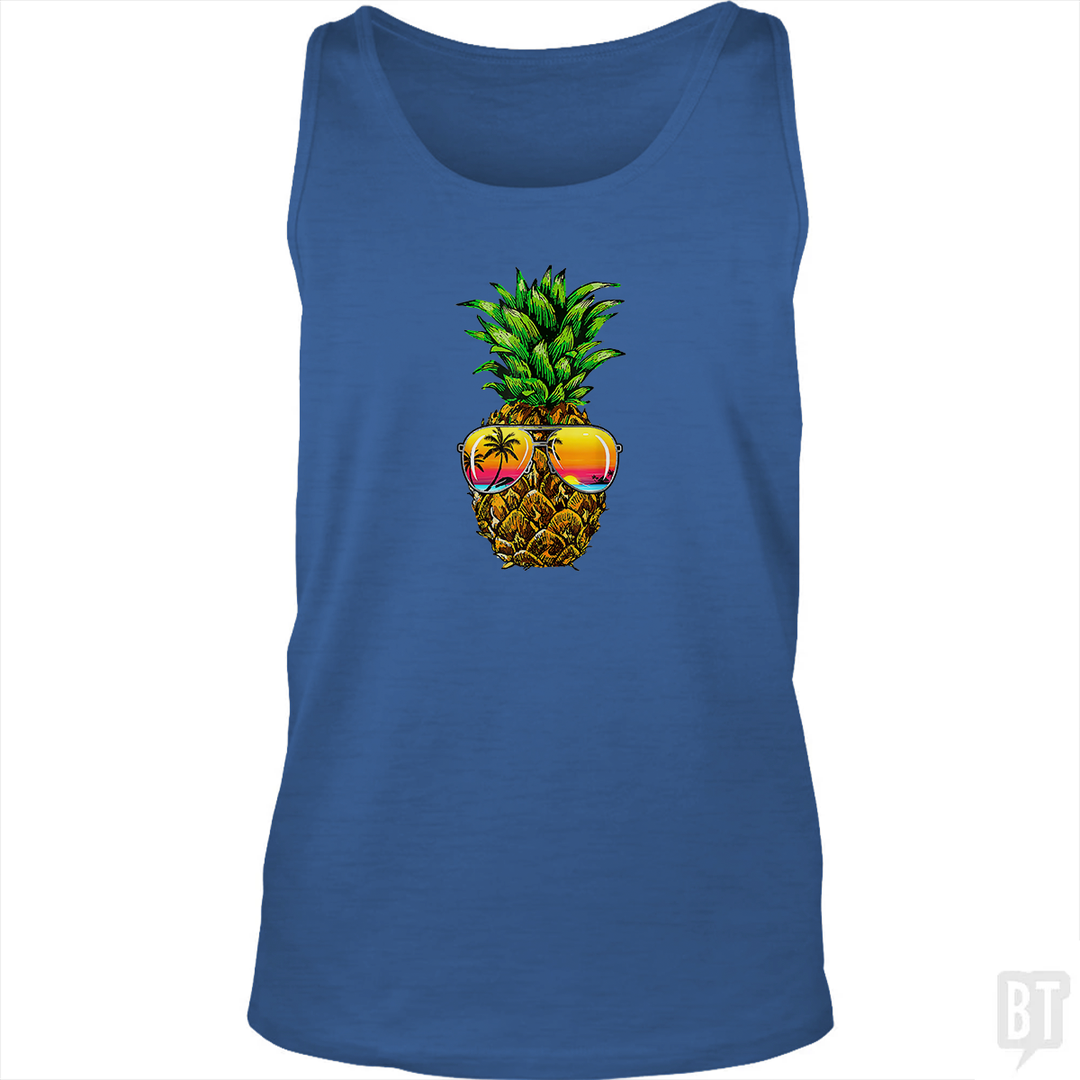 Sunglasses Pineapple Tank Top