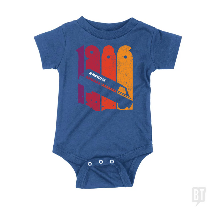 Hawkins 1986 Baby One-Piece