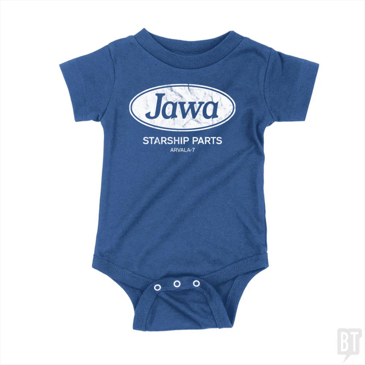 Jawa Starship Parts Baby One-Piece