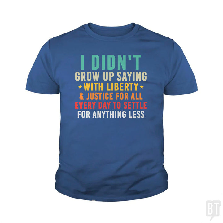Justice For All Kids Shirt