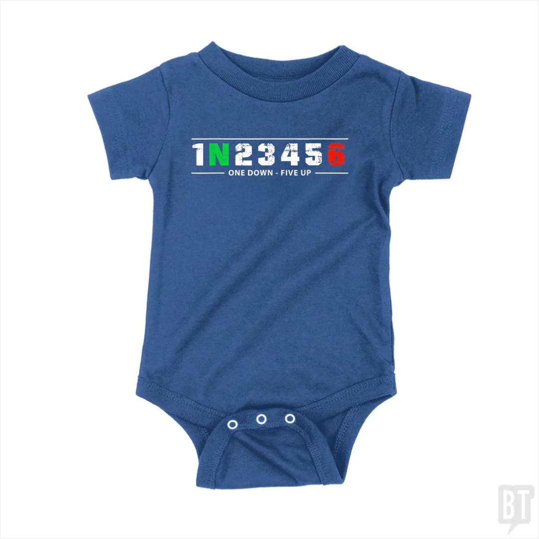 Motorcycle Shift Baby One-Piece