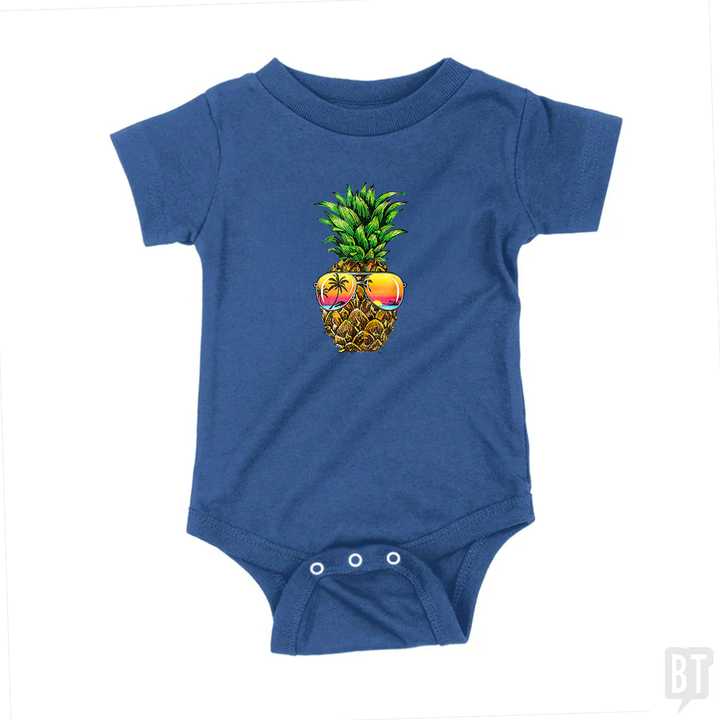 Sunglasses Pineapple Baby One-Piece