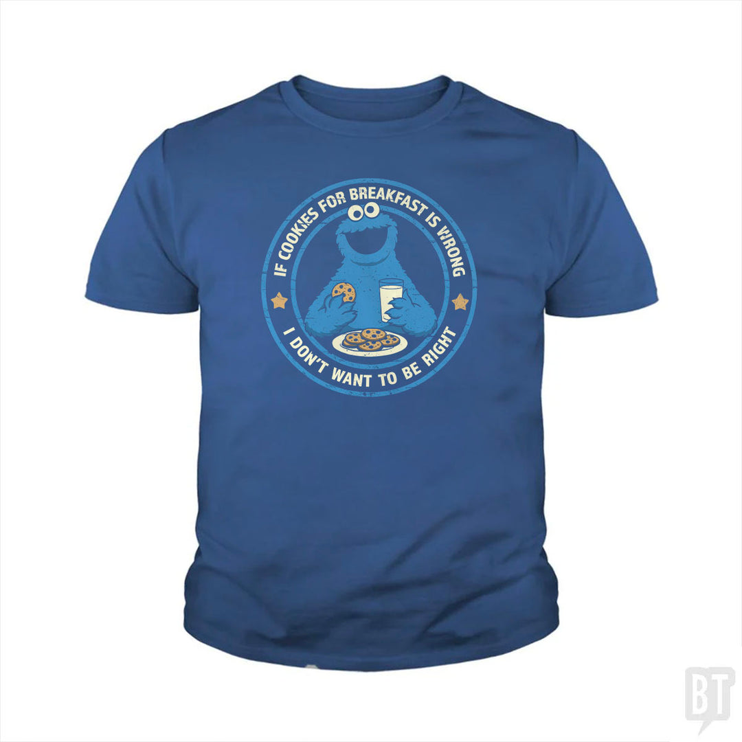Breakfast Cookies Kids Shirt