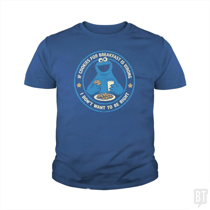 Breakfast Cookies Kids Shirt