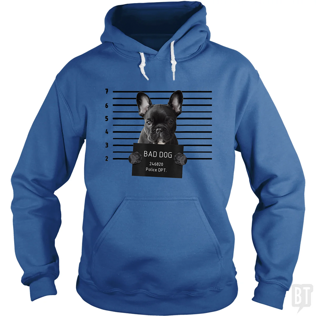 French Bulldog Prison Hoodie