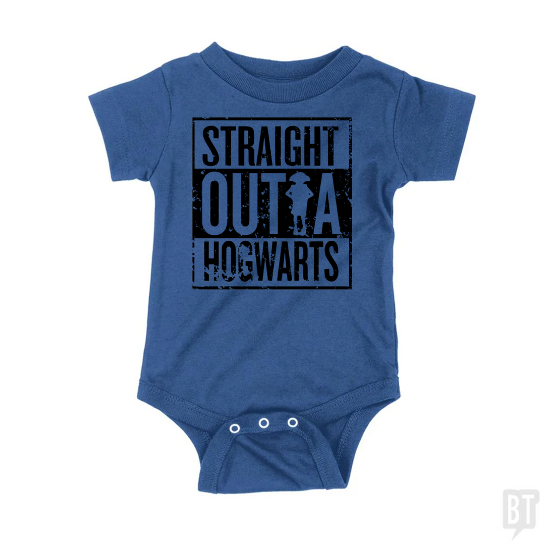 Straight Outta Hogwarts Baby One-Piece