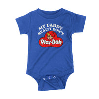 Load image into Gallery viewer, My Daddy Really Don&#39;t Play Doh Kids Shirts - BustedTees.com
