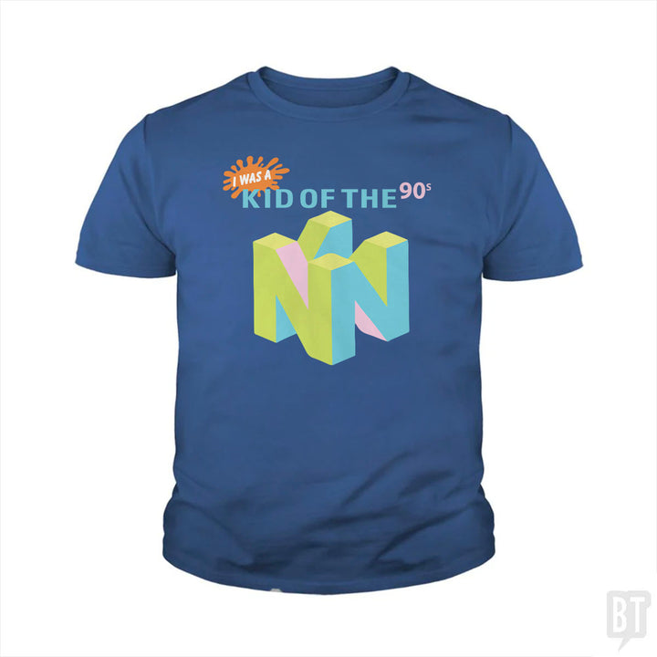 I Was A Kid Of The 90s Kids Shirt