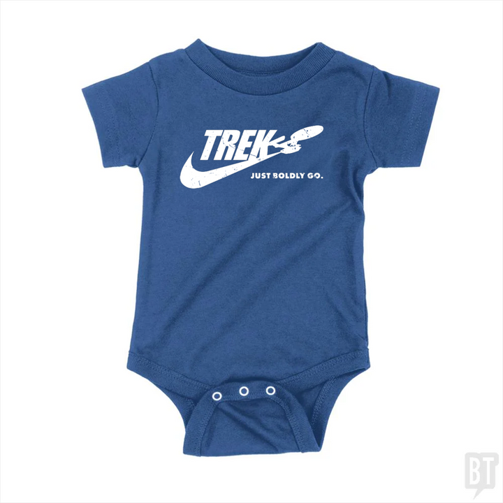 Trek Boldly Baby One-Piece