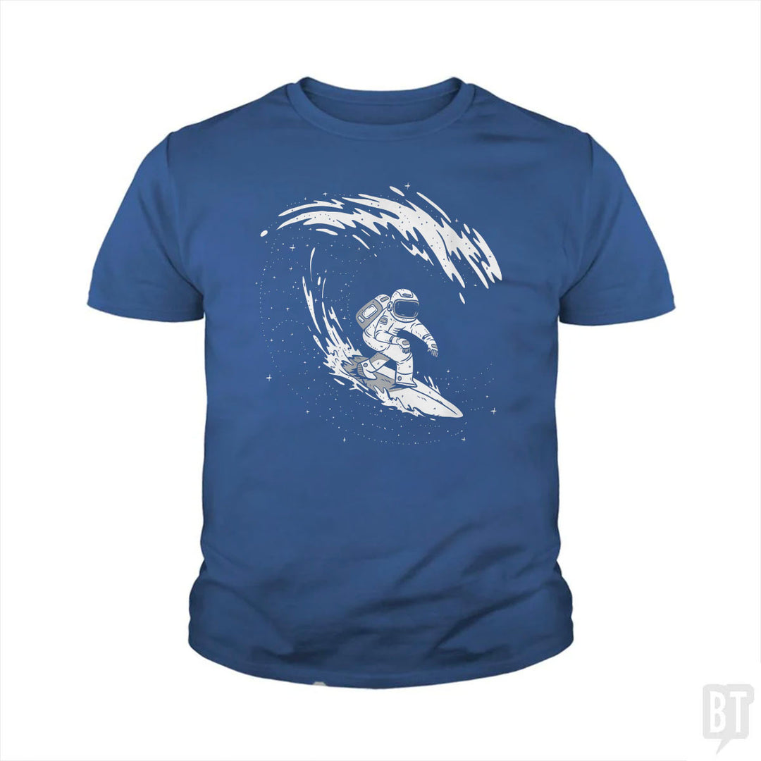 Astronaut Surfer Kids Shirt