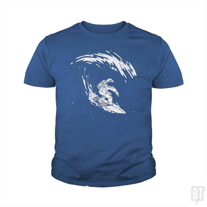 Astronaut Surfer Kids Shirt