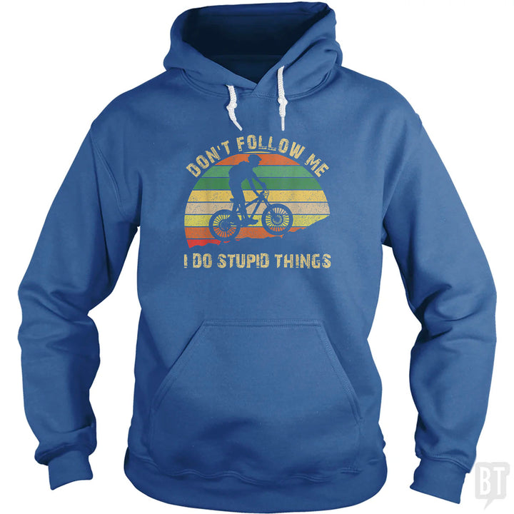 Funny Mountain Bike Hoodie