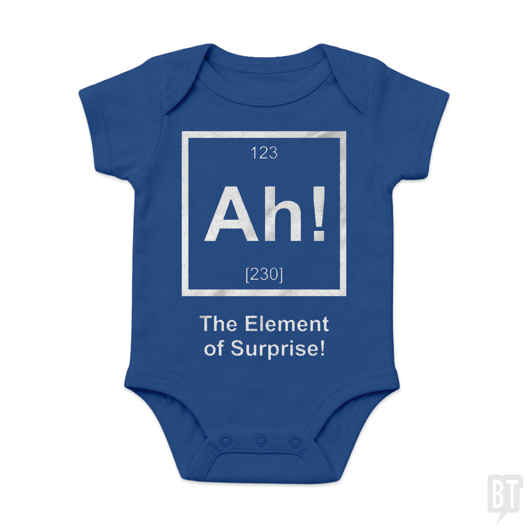 Ah! The Element Of Surprise Baby One-Piece