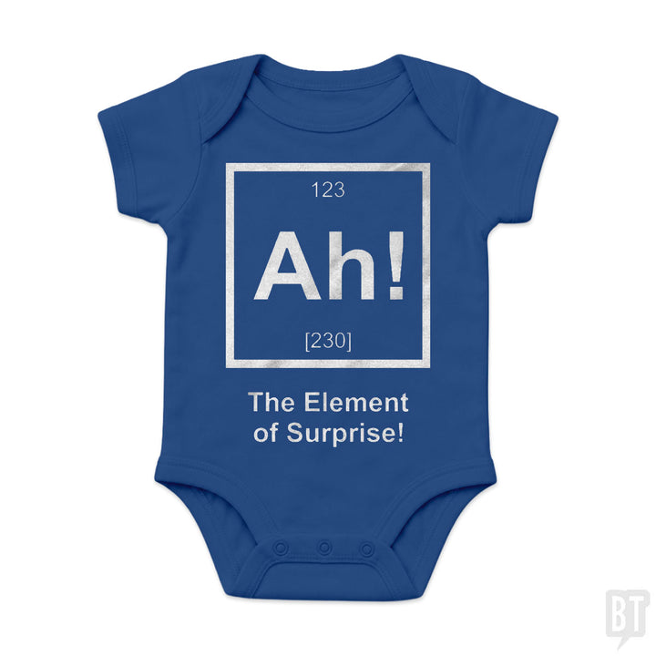 Ah! The Element Of Surprise Baby One-Piece