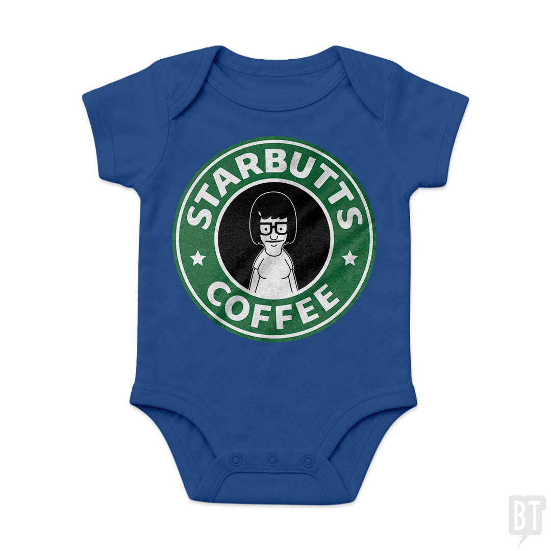 Starbutts Coffee Baby One-Piece