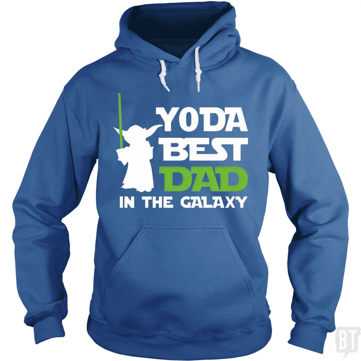 Yoda Best Dad In The Galaxy Hoodie