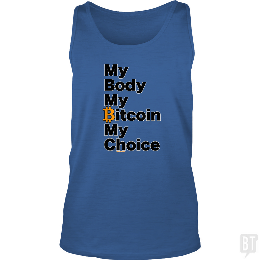 My Body My Bitcoin Tank Top