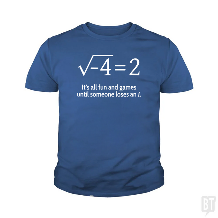 Funny Math Kids Shirt