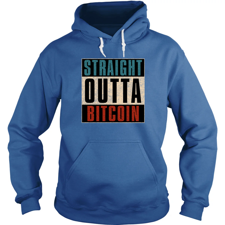 Straight Outta Bitcoin hoodie