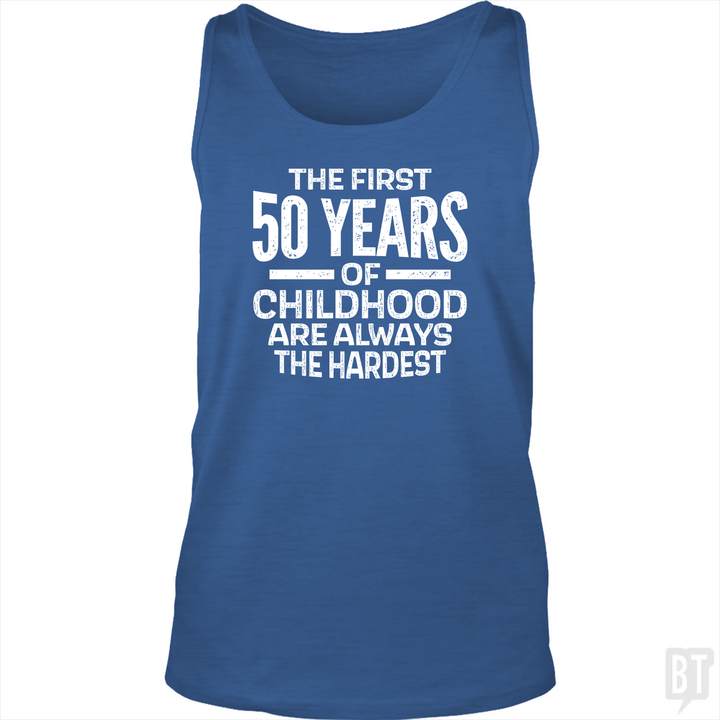 First 50 Years Tank Top